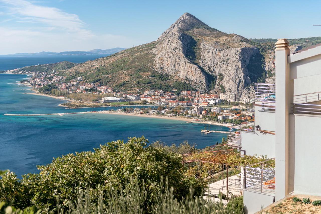 Pikolo Apartments Omis Tice Dış mekan fotoğraf